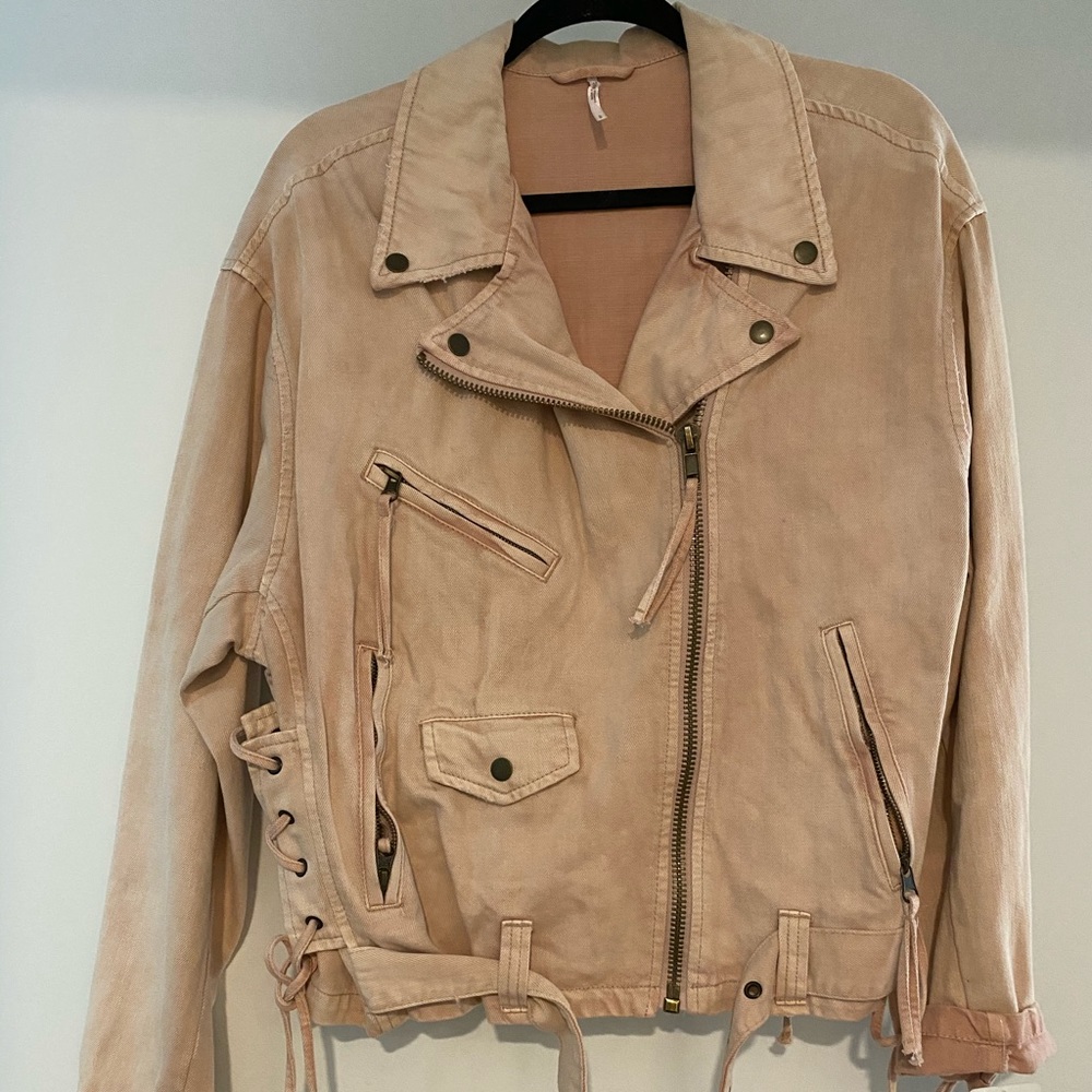 Free People Biker Jacket - Picture 1 of 10